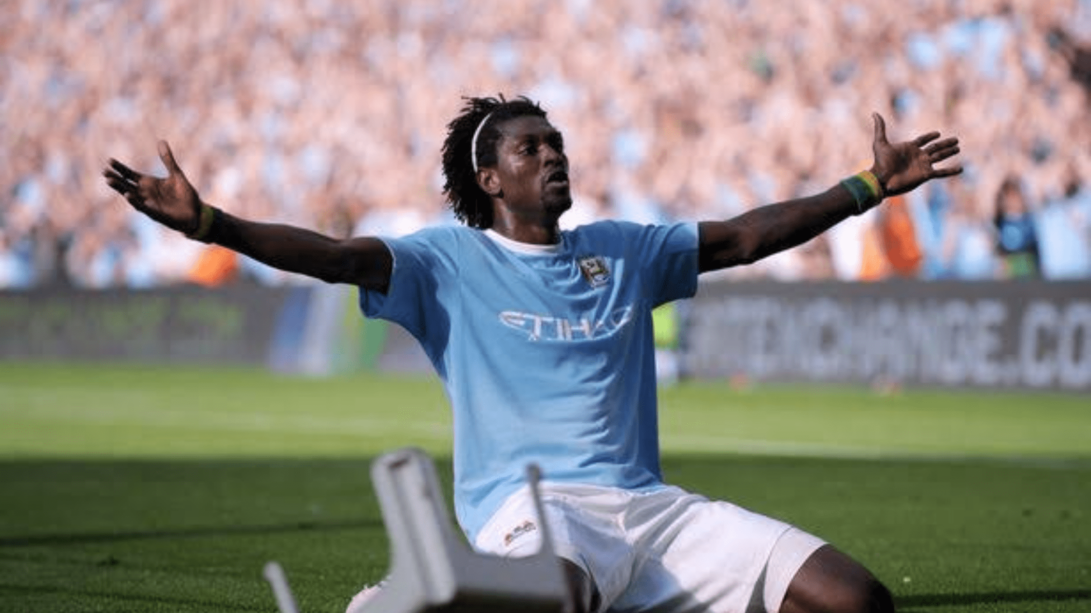 Emmanuel Adebayor shares opinion on Aubameyang-Arsenal row