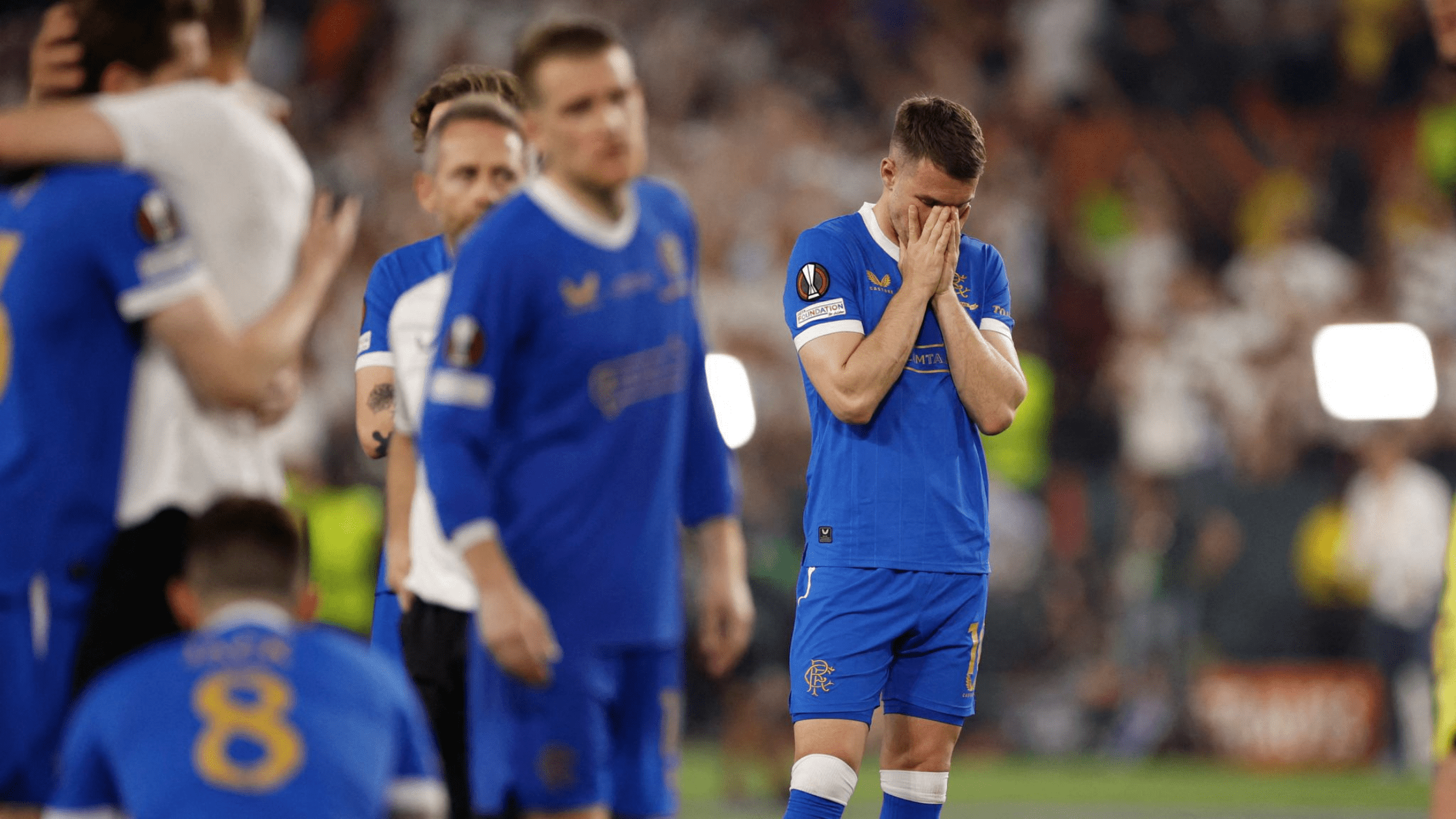 Europa League Final: Van Bronckhorst says Ramsey took responsibility despite shootout miss