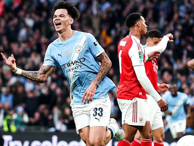 Man City youngster expresses joy over Carabao Cup heroics