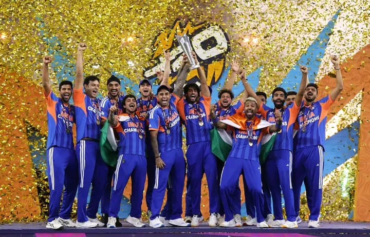 India crowned T20 world cup champions on home soil
