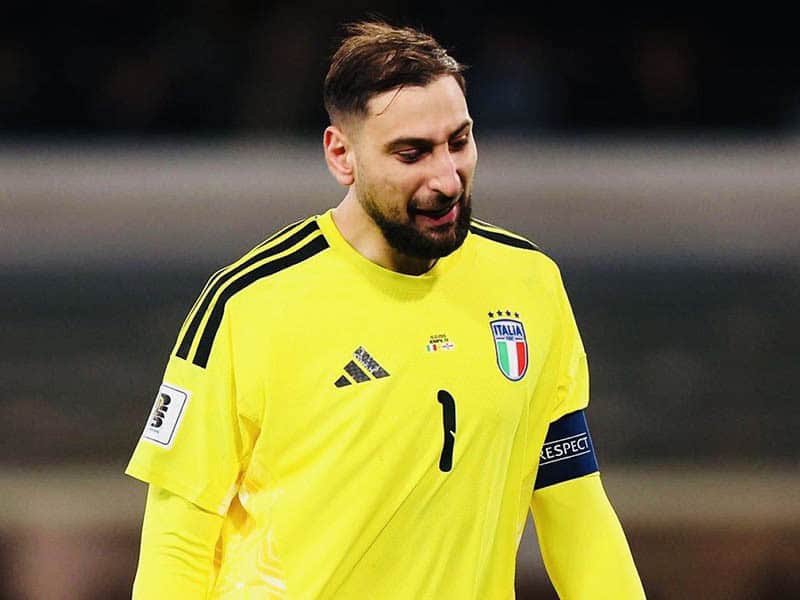 Donnarumma devastated as Italy miss another World Cup