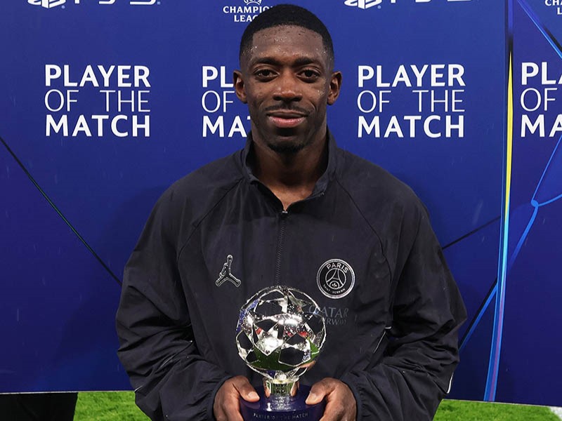 PSG end Liverpool’s Champions League hopes with Dembele double