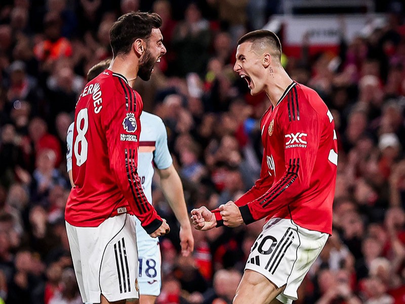 United close in on Champions League return with crucial win over Brentford