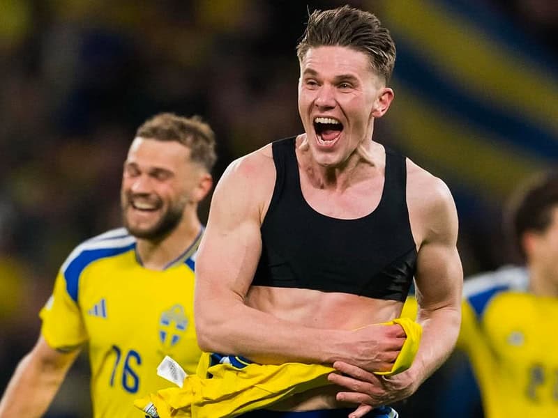 Gyokeres the hero as Potter rescues Sweden’s World Cup dream