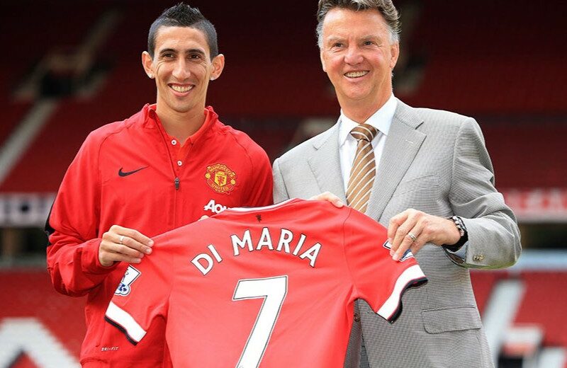 Di Maria opens up on difficult Manchester United spell under Van Gaal