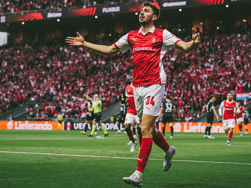 Late Dorgeles strike gives Braga edge over Freiburg