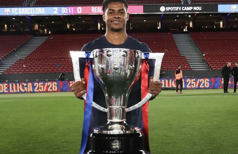 Rashford’s Barcelona future remains unresolved despite title-winning impact