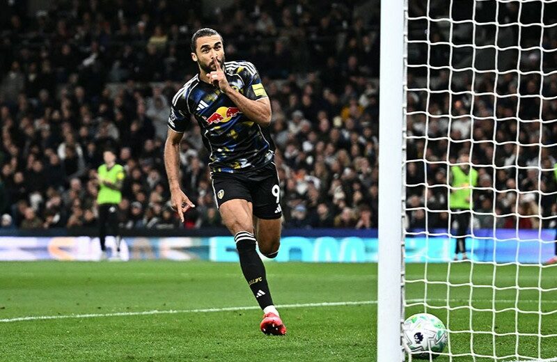 Tottenham held by Leeds after late penalty blow in survival fight