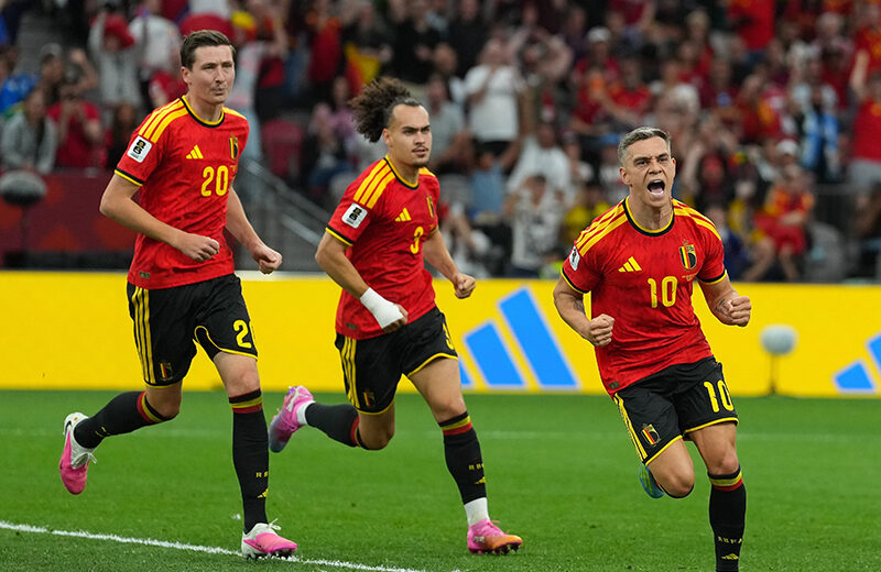 Belgium cruises past New Zealand to reach World Cup knockout stage