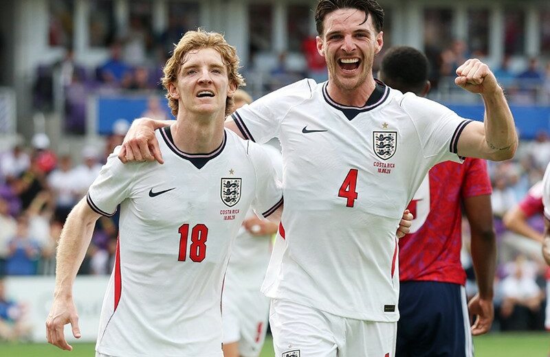 Three-goal England victory provides boost ahead of Croatia clash