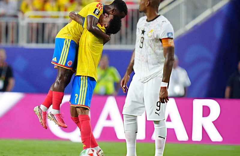 Arias’ strike sends Colombia into the World Cup last 16