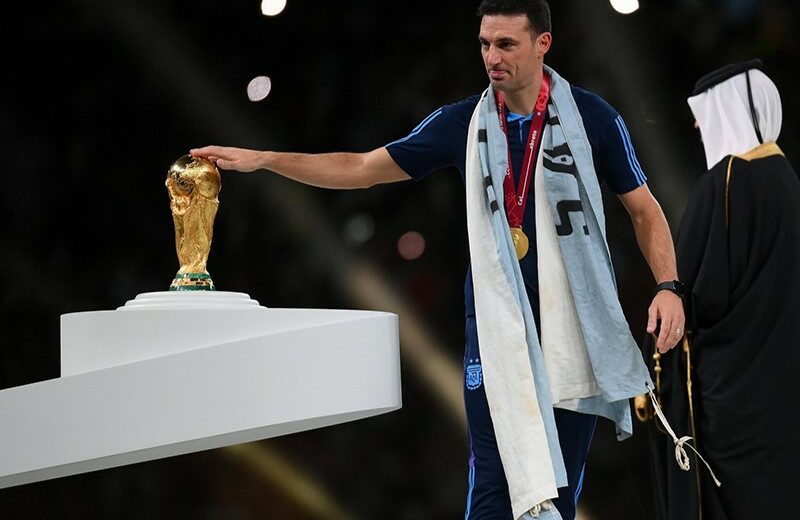Emotional Scaloni unsure over next step following Argentina’s final defeat