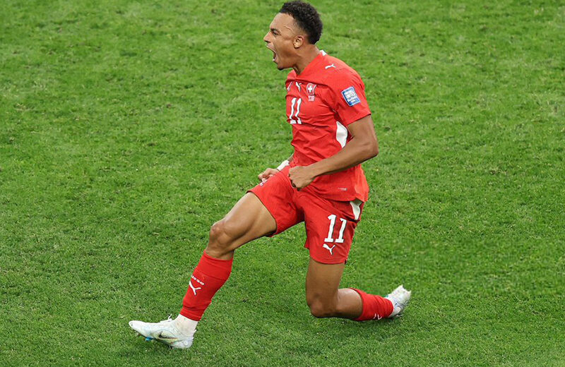 Switzerland reach last 16 after convincing victory over Algeria